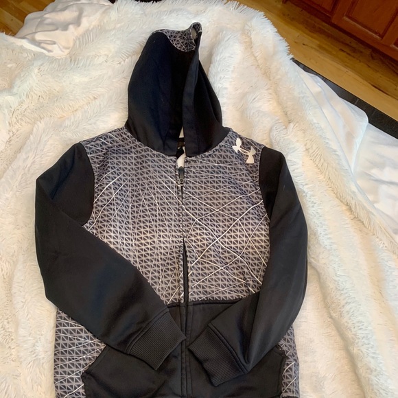 Under Armour Other - Youth Under Armour zip up hoodie size small EUC